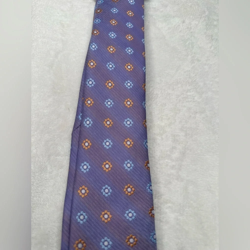 Good fellow & Co Men's Purple Floral   Neck Tie One Size